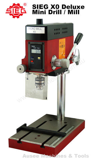 Click to view full size photos SIEG X0 Deluxe Mini Drill / Mill