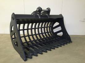 NEW DIG ITS 1200MM RAKE BUCKET SUIT ALL 5-7T MINI EXCAVATORS - picture0' - Click to enlarge