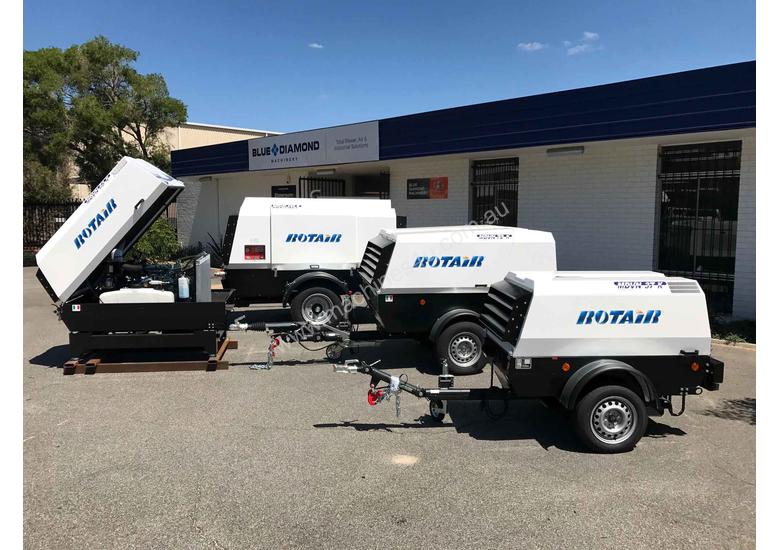 Click to view full size photos Portable Screw Compressor 25HP 64CFM