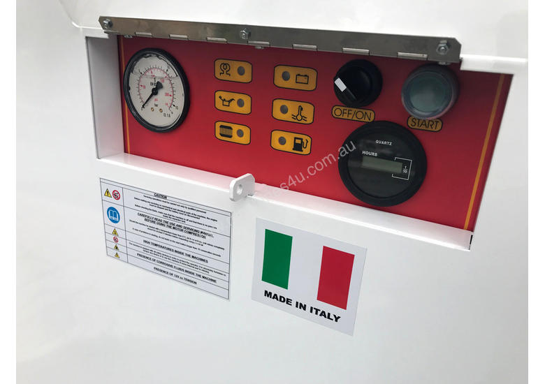 Click to view full size photos Portable Screw Compressor 25HP 64CFM