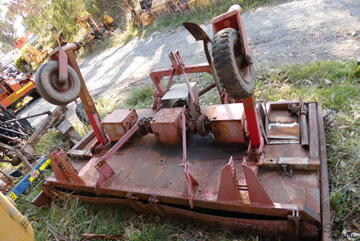 8' page twin rotor slasher , ex council