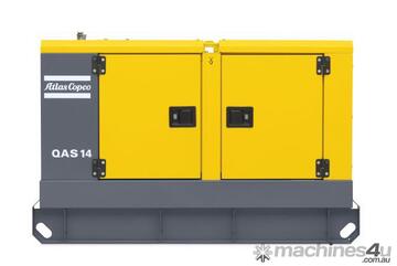 Atlas Copco QAS-14 Prime Mobile Generator. 14KVA with Kubota Engine