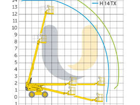 Haulotte 14 Meter Telescopic Boom Lift - picture1' - Click to enlarge