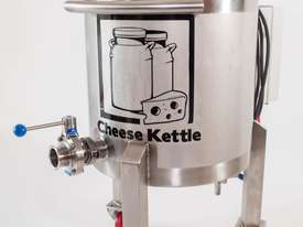 Cheese kettle / Vat cheese making and milk pasteurisation 50 LTR single phase - picture0' - Click to enlarge