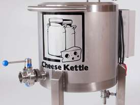 Cheese kettle / Vat cheese making and milk pasteurisation 50 LTR single phase - picture0' - Click to enlarge