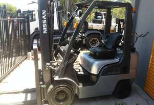 ACTIVE FORKLIFTS - Nissan Forklift 1.8 Ton 4.3m Lift Height Container Entry Late Model Low Hrs