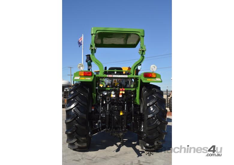 caption 2021 80hp Tractor CDF ROPS + 6FT SLASHER