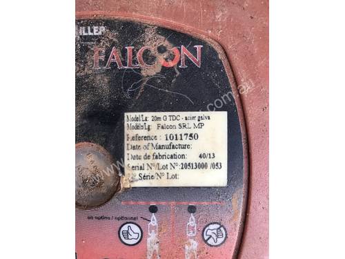 Safety Line Miller Falcon SRL MP Retractable Fall Restraint Lifeline 20 mtr
