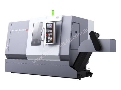 German Designed Slat Bed CNC Lathe T2CM/500 with C-axis