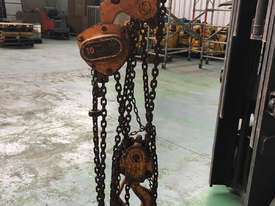 Chain Hoist Block and Tackle 10 ton x 3 mtr Drop PWB Anchor Lifting Crane PWB Anchor - picture2' - Click to enlarge