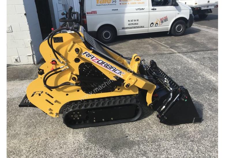 caption Razorback Mini Track Loader