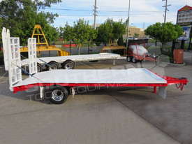 11 Ton Tag Trailer Custom Red & White ATTTAG - picture1' - Click to enlarge