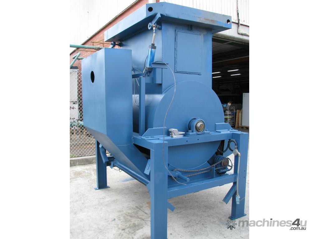 Used Mixer Large Industrial Paddle Mixer Powder Grain Concrete 1000L