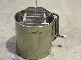 Stainless Steel Mop Bucket. - picture1' - Click to enlarge