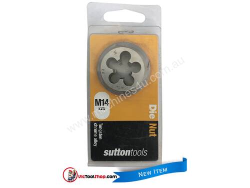 Sutton Tools Die Nut M14 x 2.0 Tungsten chrome alloy PM9574