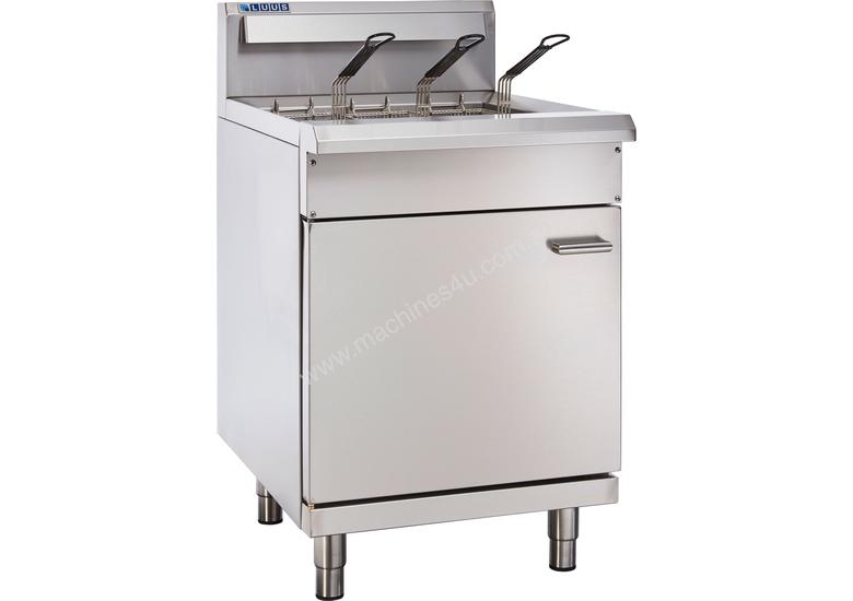 caption 3 Basket Single V-Pan Fryer