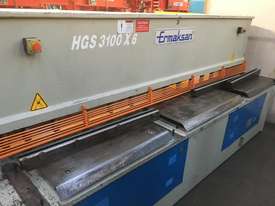 Ermaksan HGS-3100-6 Guillotine 3100 mm x 6 mm  - picture0' - Click to enlarge