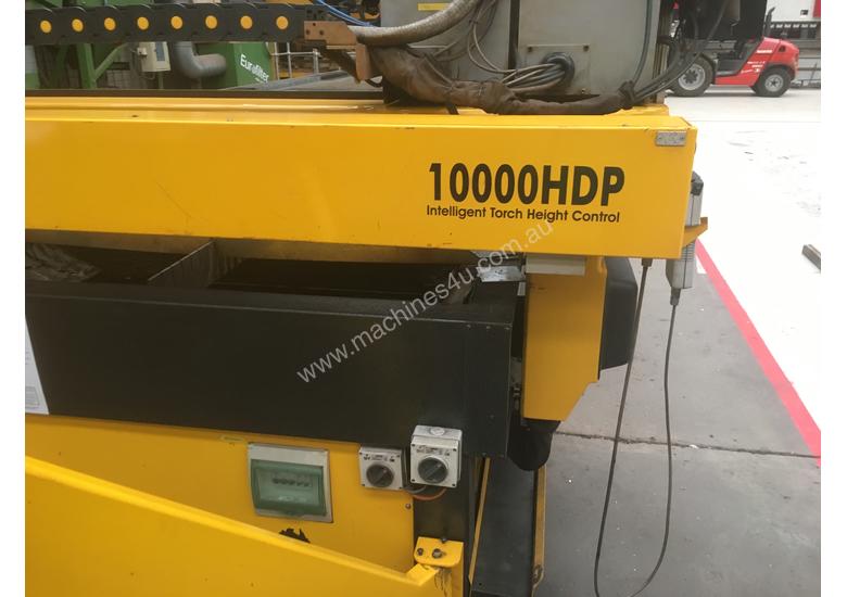 caption USED CNC PLASMA WITH DRILL HEAD