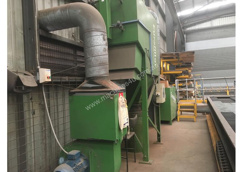 caption USED CNC PLASMA WITH DRILL HEAD
