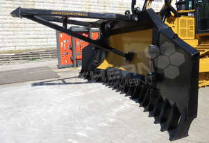Caterpillar D6R / D6T dozer Bi-Folding Stick Rake DOZRAKE