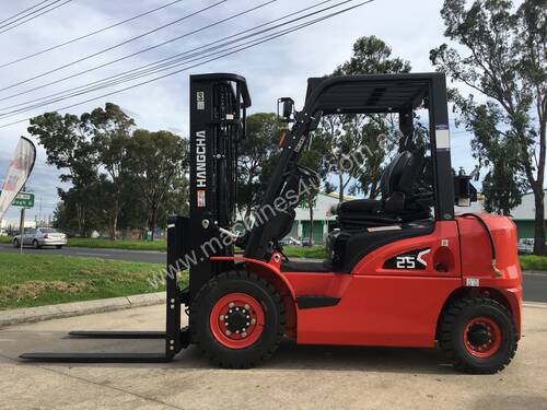 Brand New Hangcha 2.5 Ton Dual Fuel Forklift For Sale