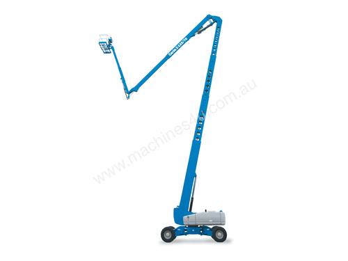 caption Genie 135ft Diesel Knuckle Boom Lift – Unmatched Reach & Superior Maneuverability for Tough Terrain