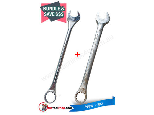  Urrea Open End Ring Spanner Set Metric Wrenches 50mm and 60mm
