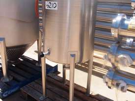 Stainless Steel Storage Tank (Vertical), Capacity: 250Lt - picture0' - Click to enlarge