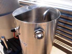 Stainless Steel Storage Tank (Vertical), Capacity: 250Lt - picture1' - Click to enlarge