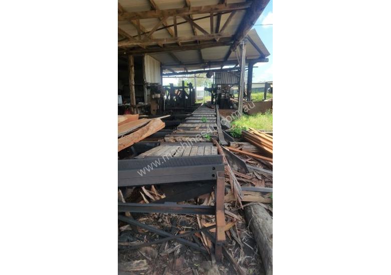 caption Gibson Power Feeder and Log Roller Bench - $ Make an Offer