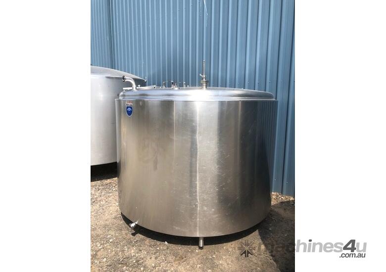 caption Stainless Steel Tank 3,200ltr -Jacketed and Insulated