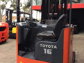 TOYOTA 6FBRE16 Electric Ride On Reach Truck Refurbished - picture2' - Click to enlarge