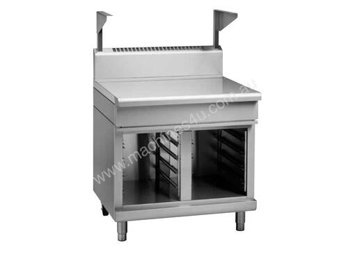 Waldorf 800 Series BT8900S-CB - 900mm Bench Top With Salamander Support `` Cabinet Base