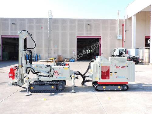 New Hydraulic Drilling Rig Low Headroom Anchoring and Micropiling