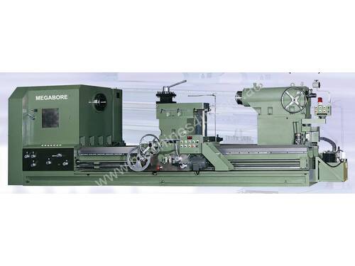 LATHE 70 INCH SWING MEGABORE 1.5 METERS TO 12 METERS CENTERS