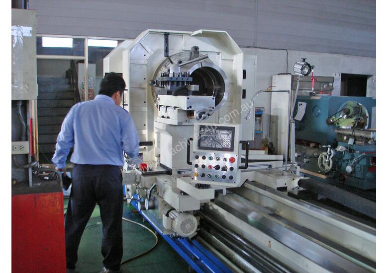 LATHE 70 INCH SWING MEGABORE 1.5 METERS TO 12 METERS CENTERS