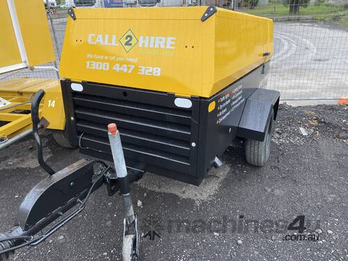 ATLAS COPCO DIESEL TOWABLE AIR COMPRESSOR - Hire
