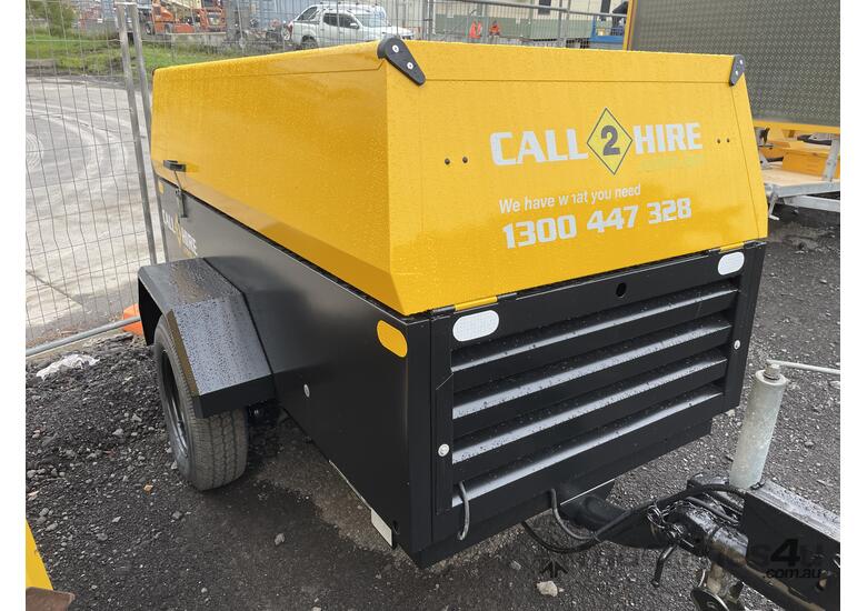 ATLAS COPCO DIESEL TOWABLE AIR COMPRESSOR - Hire