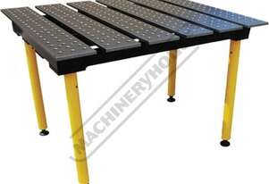 1160 x 1000mm BuildPro Modular Welding Table - Standard Finish TMA61210 Reversible Table Plates 16m