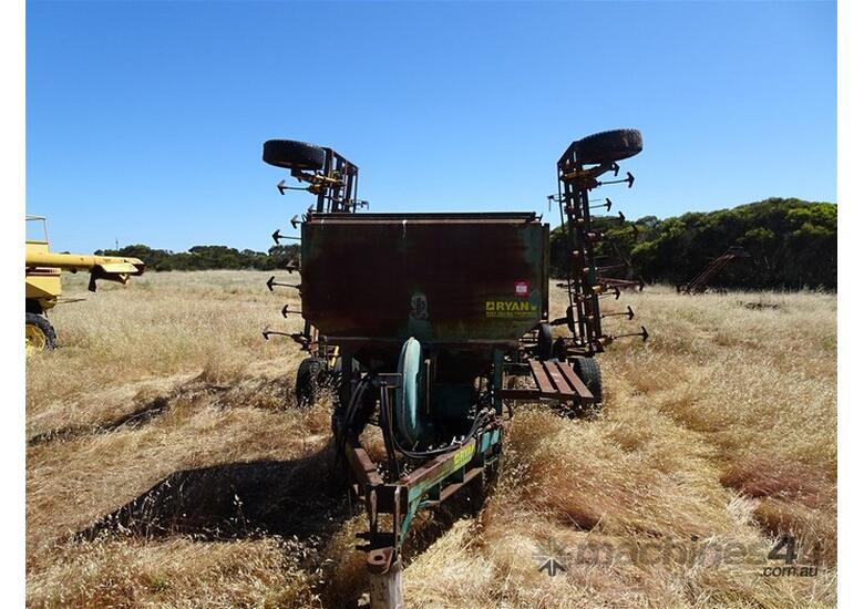 caption Ryan Tillage Equipment 90 Series Tow Behind Air Seeder