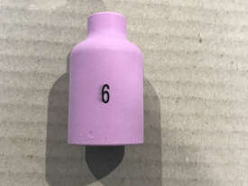 Tigmaster TIG Shroud Gas Nozzles Ceramic SR17/26  #6 10MM 7990784 54N16 - picture0' - Click to enlarge