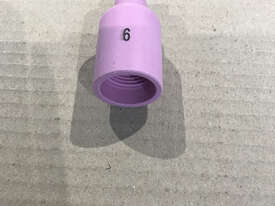 Tigmaster TIG Shroud Gas Nozzles Ceramic SR17/26  #6 10MM 7990784 54N16 - picture1' - Click to enlarge
