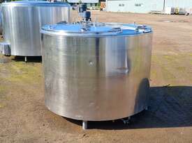 STAINLESS STEEL TANK, MILK VAT 1770 LT - picture1' - Click to enlarge