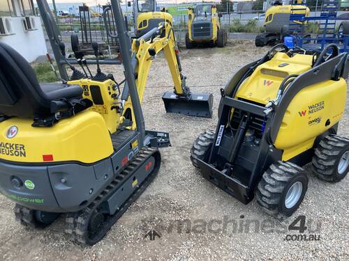 Mini Excavator and Mini loader combo