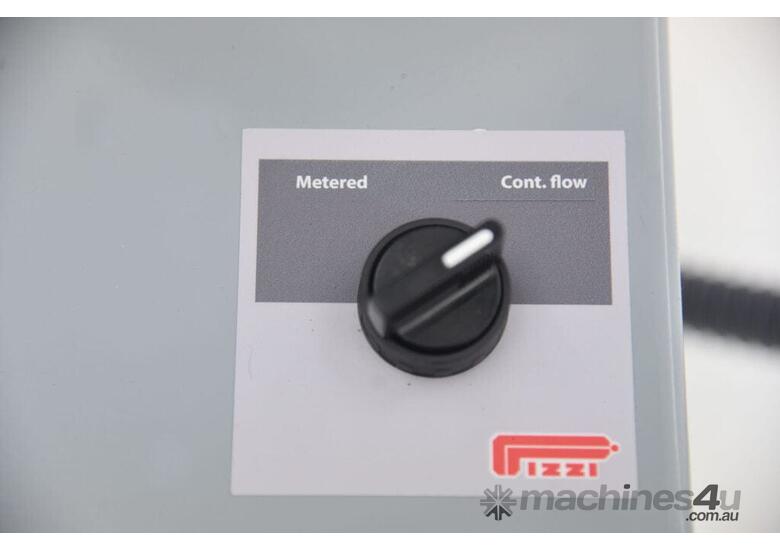 caption 12Kg Pneumatic Metered Stainless Steel Glue Feeder Tank for PVA Metered Nozzle with Trolley 0165 by