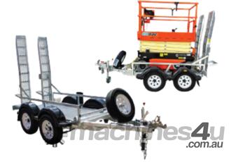 JLG ES1932 Electric Scissor Lift with Trailer - ES1932 5.8m Platform Height