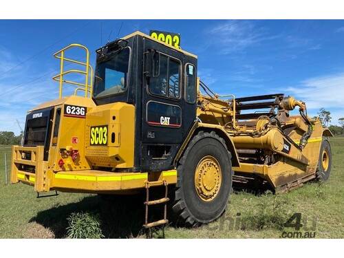 CAT 623G エレベーティングスクレーパー ミニカー】NORSCOT 1/50スケール CAT 623G ELEVATING SCRAPER
