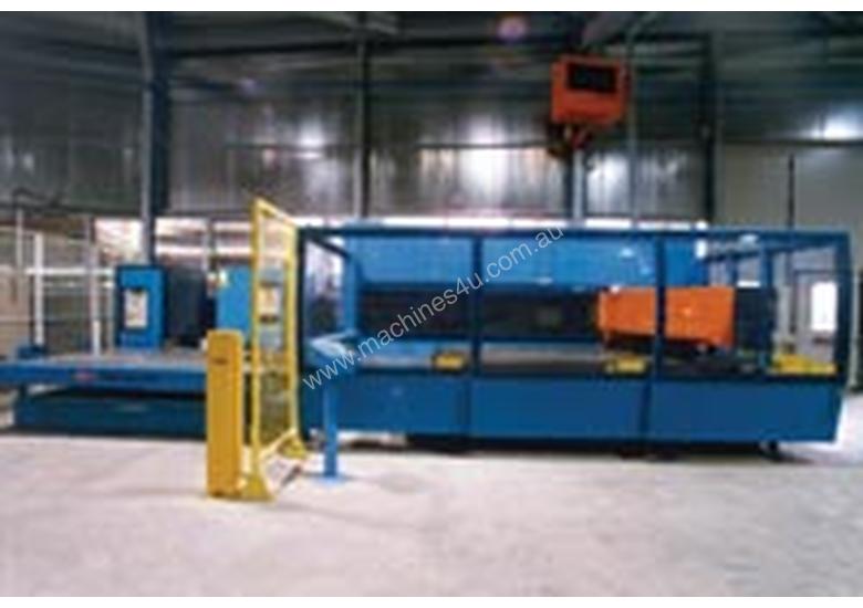 caption PRIMA INDUSTRIE PLATINO CNC LASER FROM IMTS