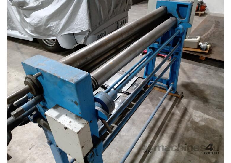 Used 1990 KSM Sheet Metal Rolls Manual Roller Sheet Metal Roll Forming