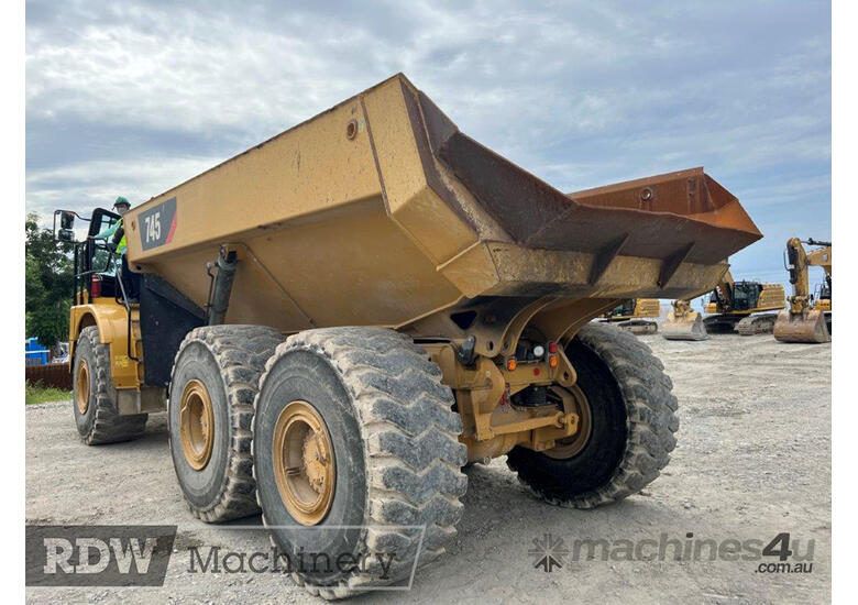 Used 2018 Caterpillar 745 Articulated Dump Truck in , Listed on
